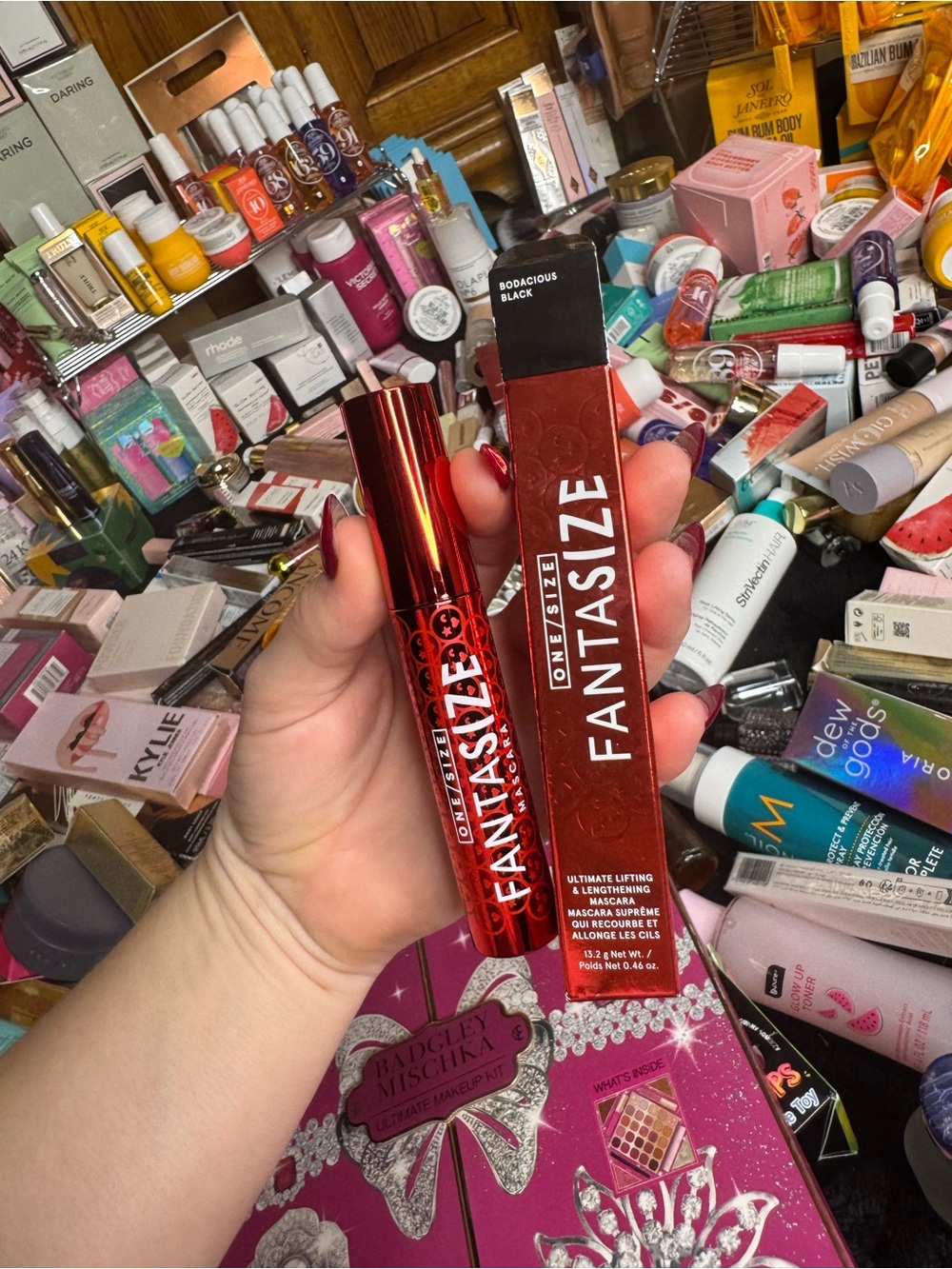 ONE SIZE Fantasize Mascara in Bodacious Black - full size
